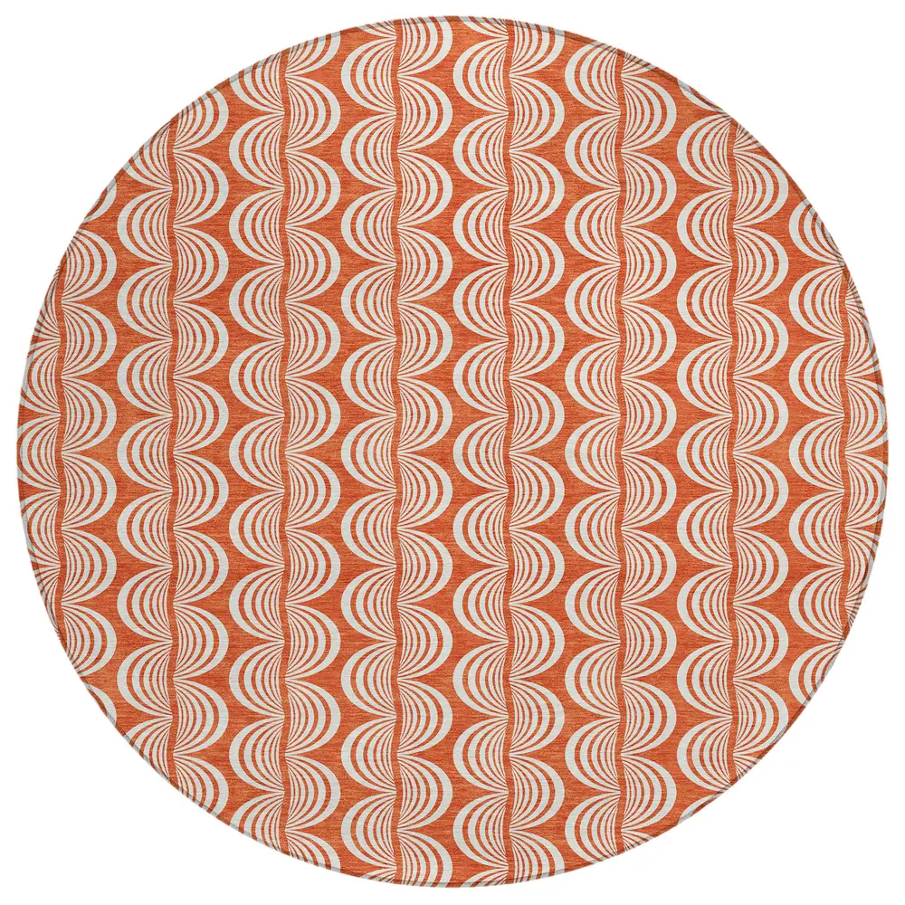Chantille ACN1055 Coral 8' x 8' Rug
