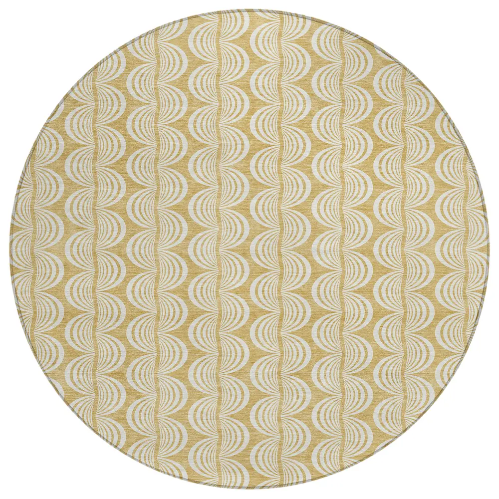 Chantille ACN1055 Gold 8' x 8' Rug