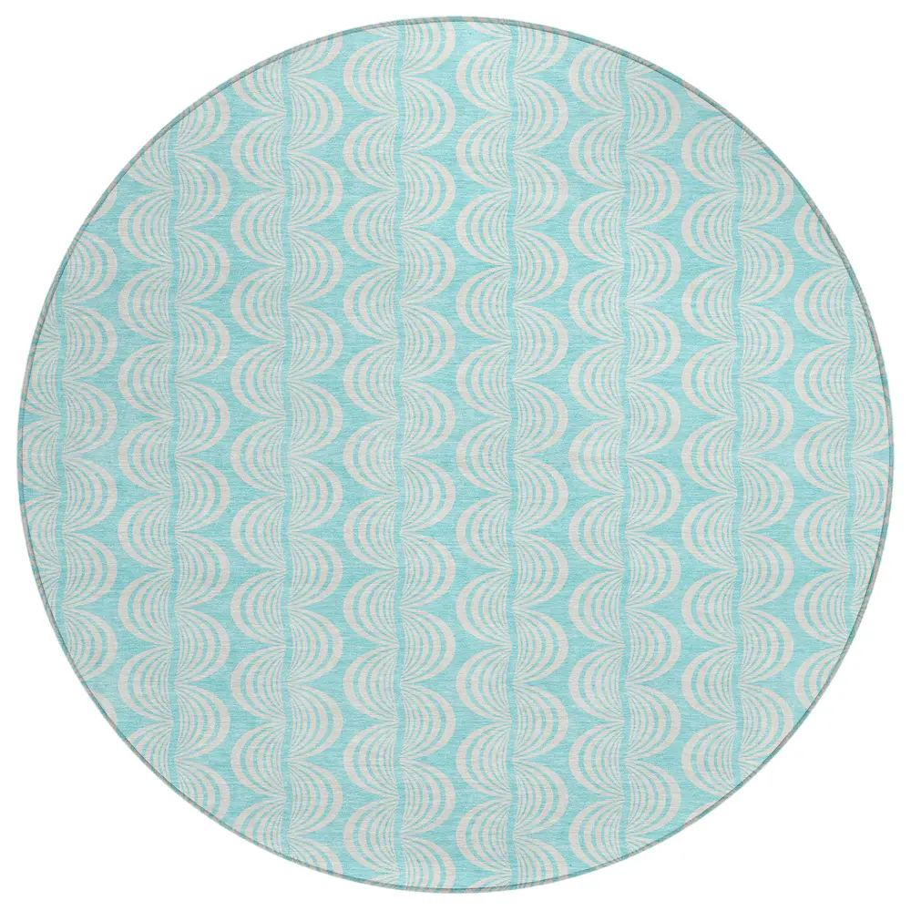 Chantille ACN1056 Aqua 8' x 8' Rug