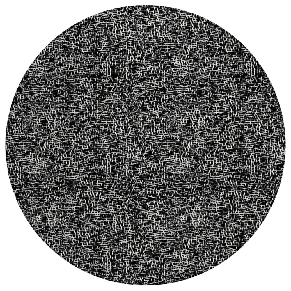 Chantille ACN1057 Black 8' x 8' Rug