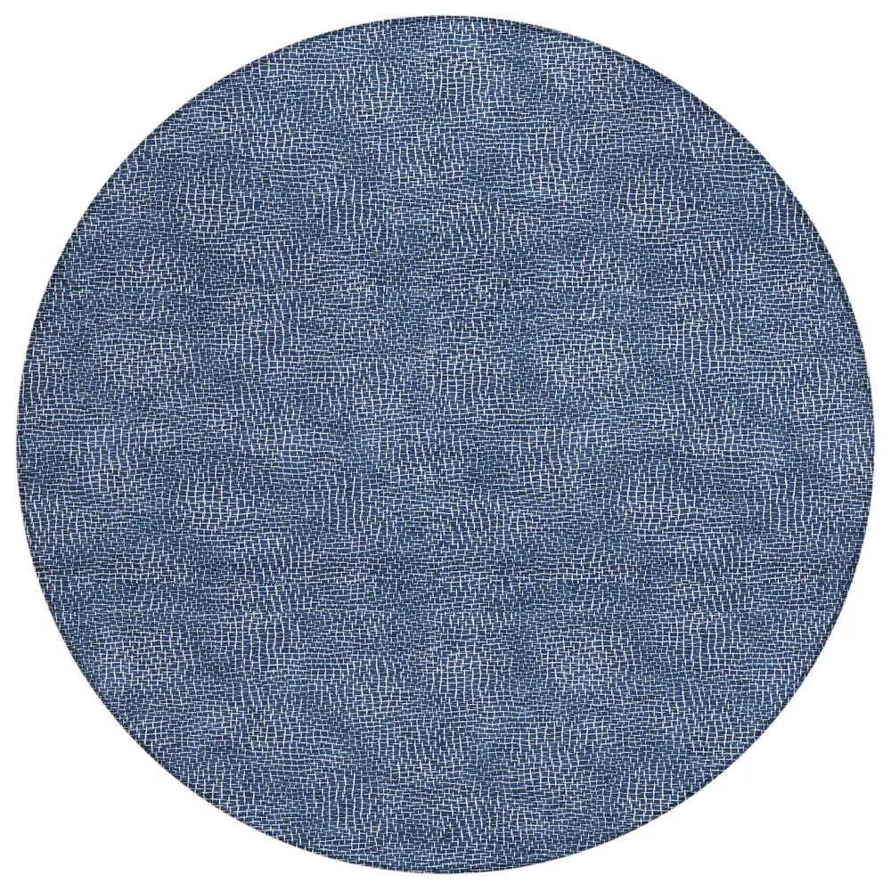 Chantille ACN1057 Navy 8' x 8' Rug