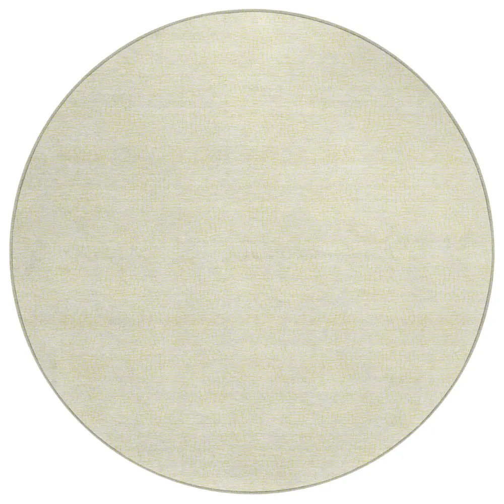 Chantille ACN1058 Yellow 8' x 8' Rug
