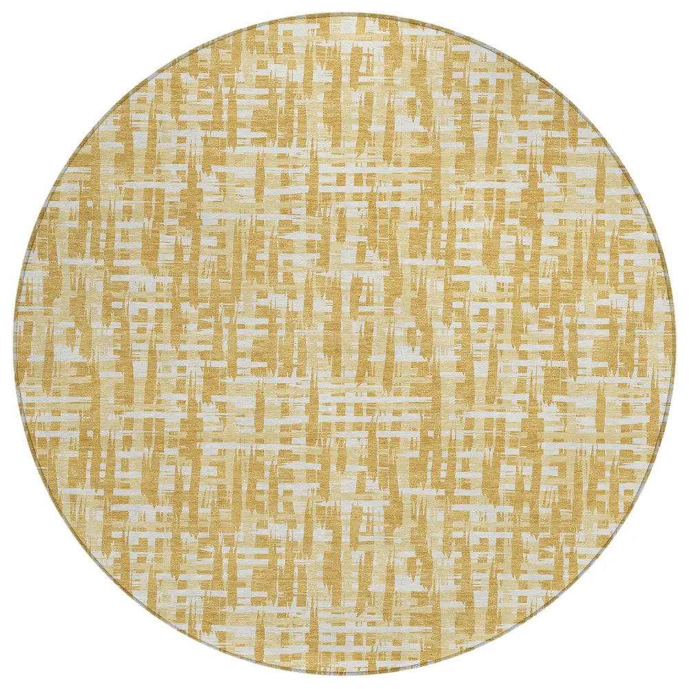 Chantille ACN1059 Gold 8' x 8' Rug