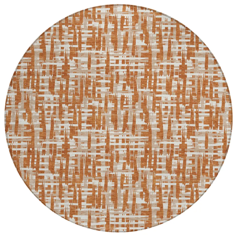 Chantille ACN1059 Terracotta 8' x 8' Rug