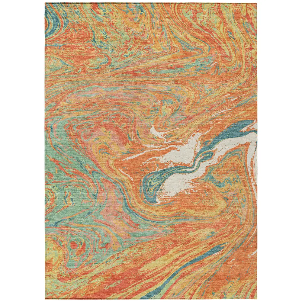 Chantille ACN1061 Orange 8' x 10' Rug