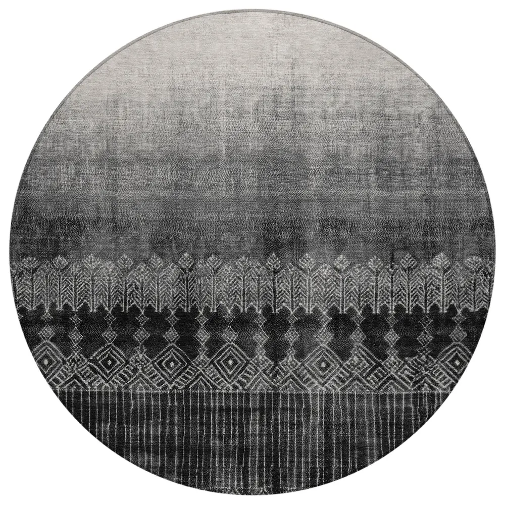 Chantille ACN1064 Black 8' x 8' Rug