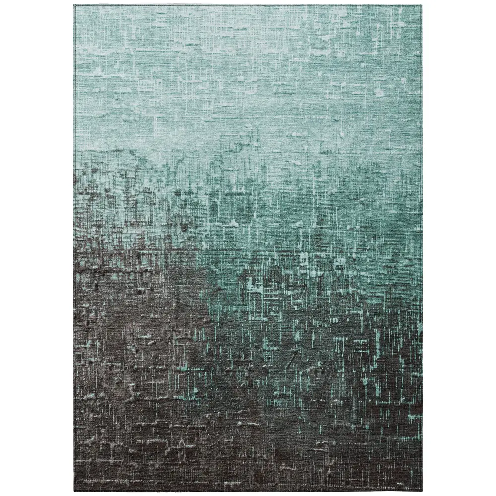 Chantille ACN1066 Teal 5' x 7'6