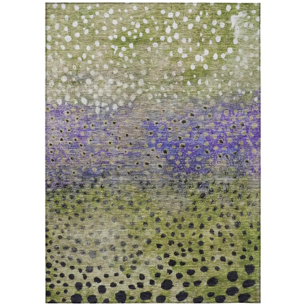 Chantille ACN1074 Green 3' x 5' Rug