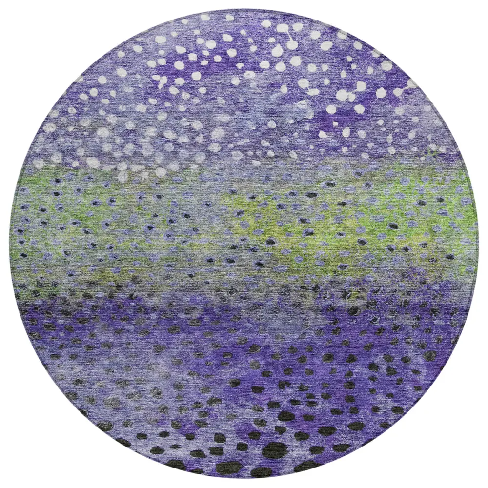 Chantille ACN1074 Purple 8' x 8' Rug