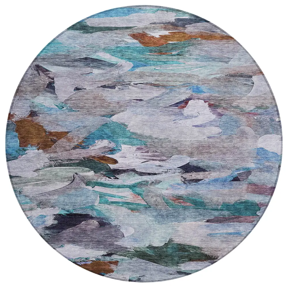 Chantille ACN1075 Blue 8' x 8' Rug