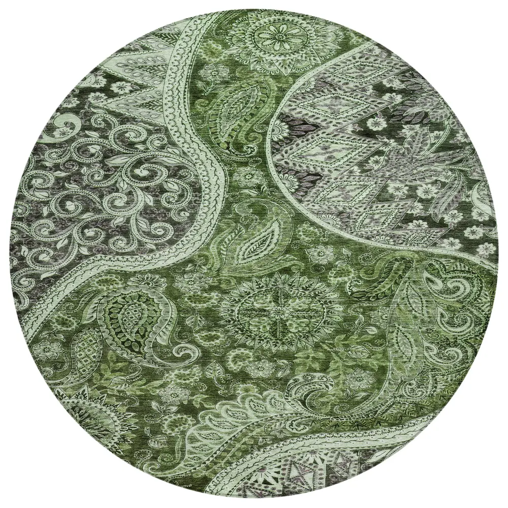 Chantille ACN1078 Olive 8' x 8' Rug