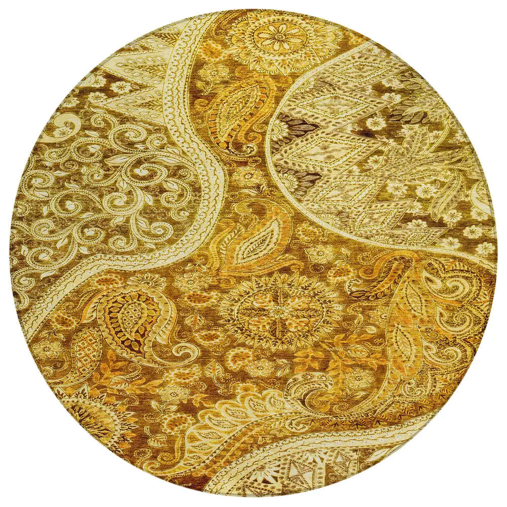 Chantille ACN1078 Terracotta 8' x 8' Rug