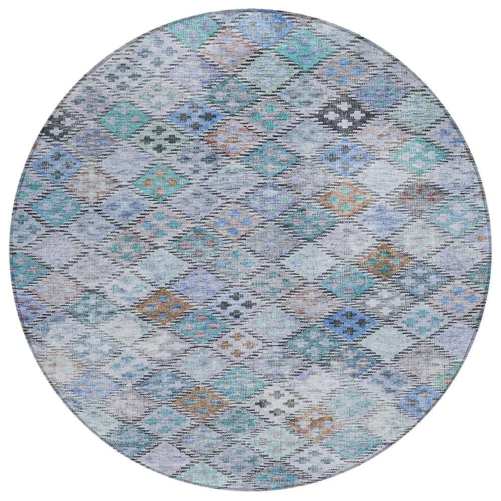 Chantille ACN1081 Blue 8' x 8' Rug
