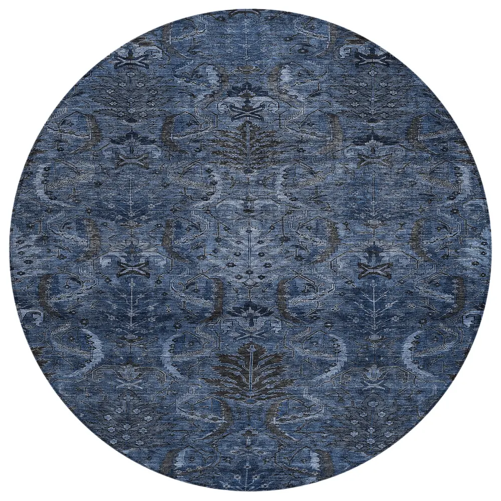 Chantille ACN1082 Navy 8' x 8' Rug