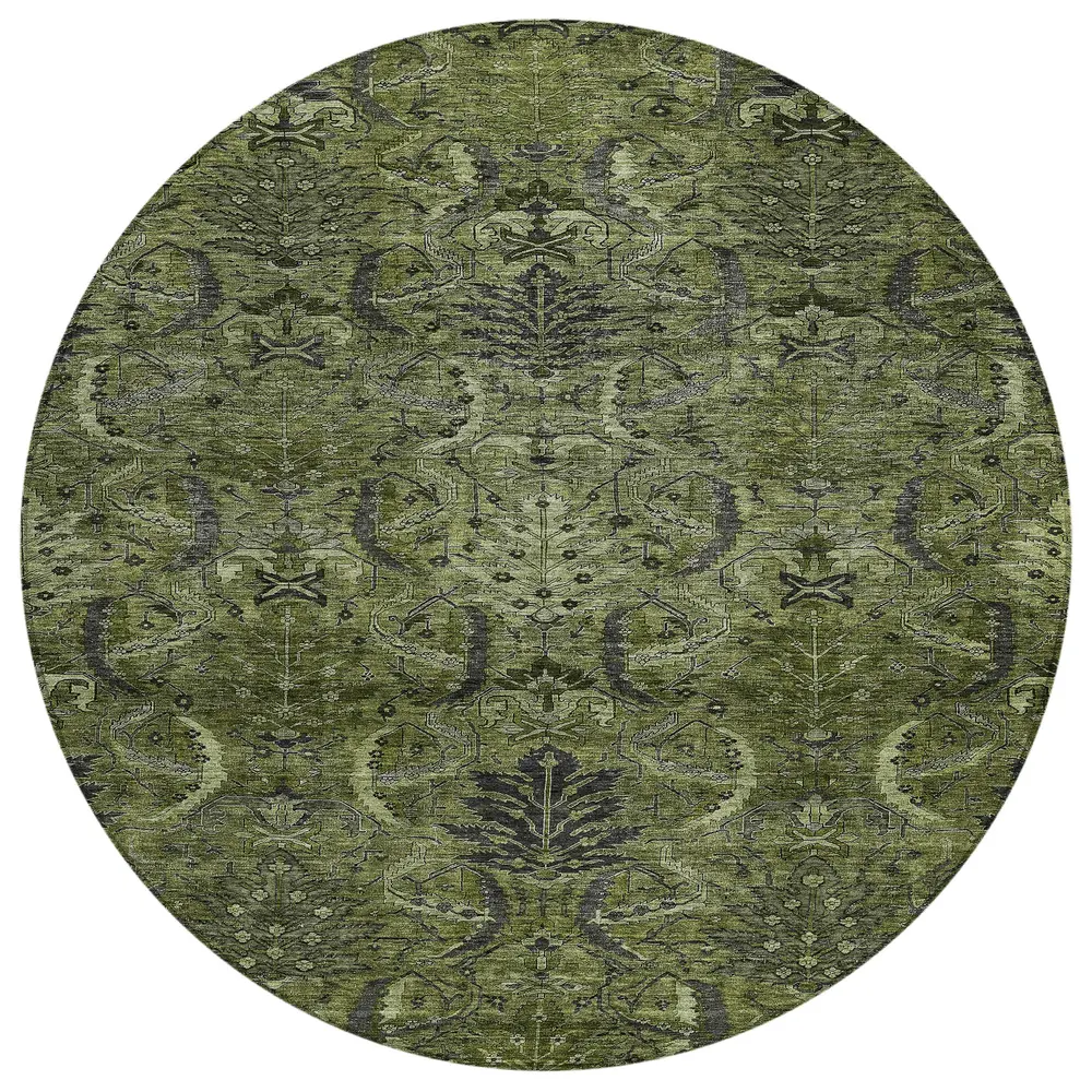 Chantille ACN1082 Olive 8' x 8' Rug