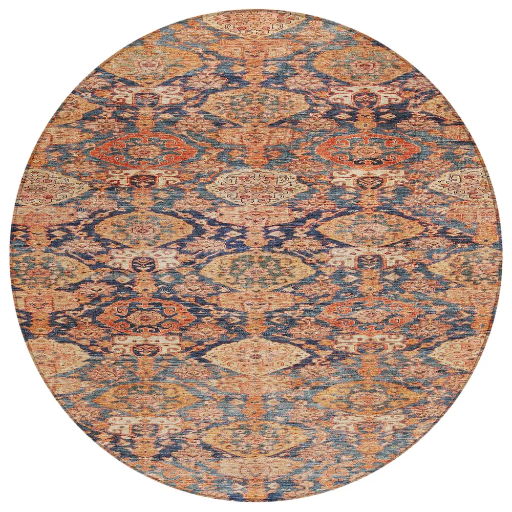Chantille ACN1084 Terracotta 8' x 8' Rug