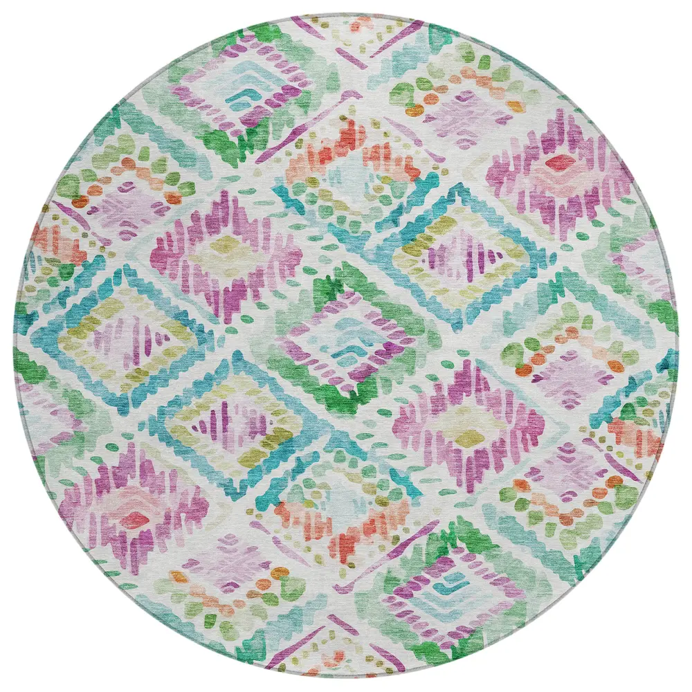 Chantille ACN1088 Teal 8' x 8' Rug