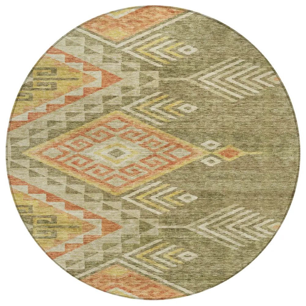 Chantille ACN1091 Green 8' x 8' Rug