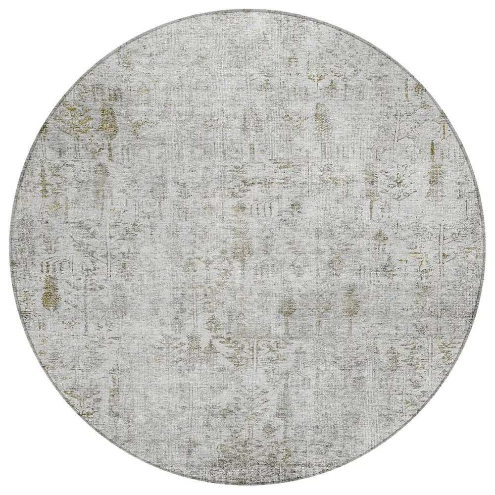 Chantille ACN1092 Silver 8' x 8' Rug