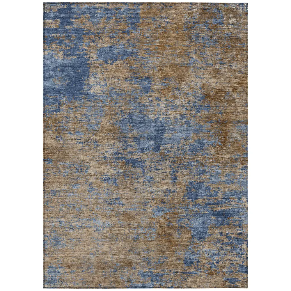 Chantille ACN1093 Navy 5' x 7'6