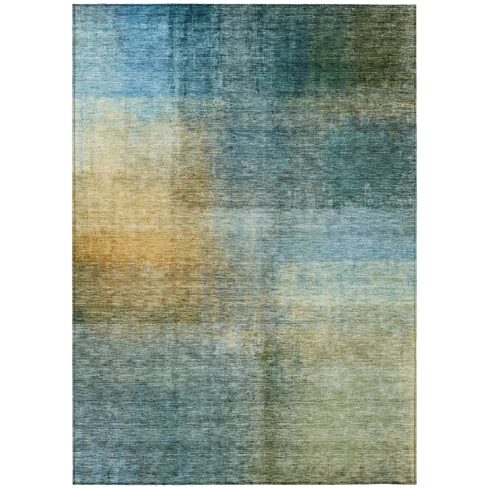 Chantille ACN1096 Blue 3' x 5' Rug