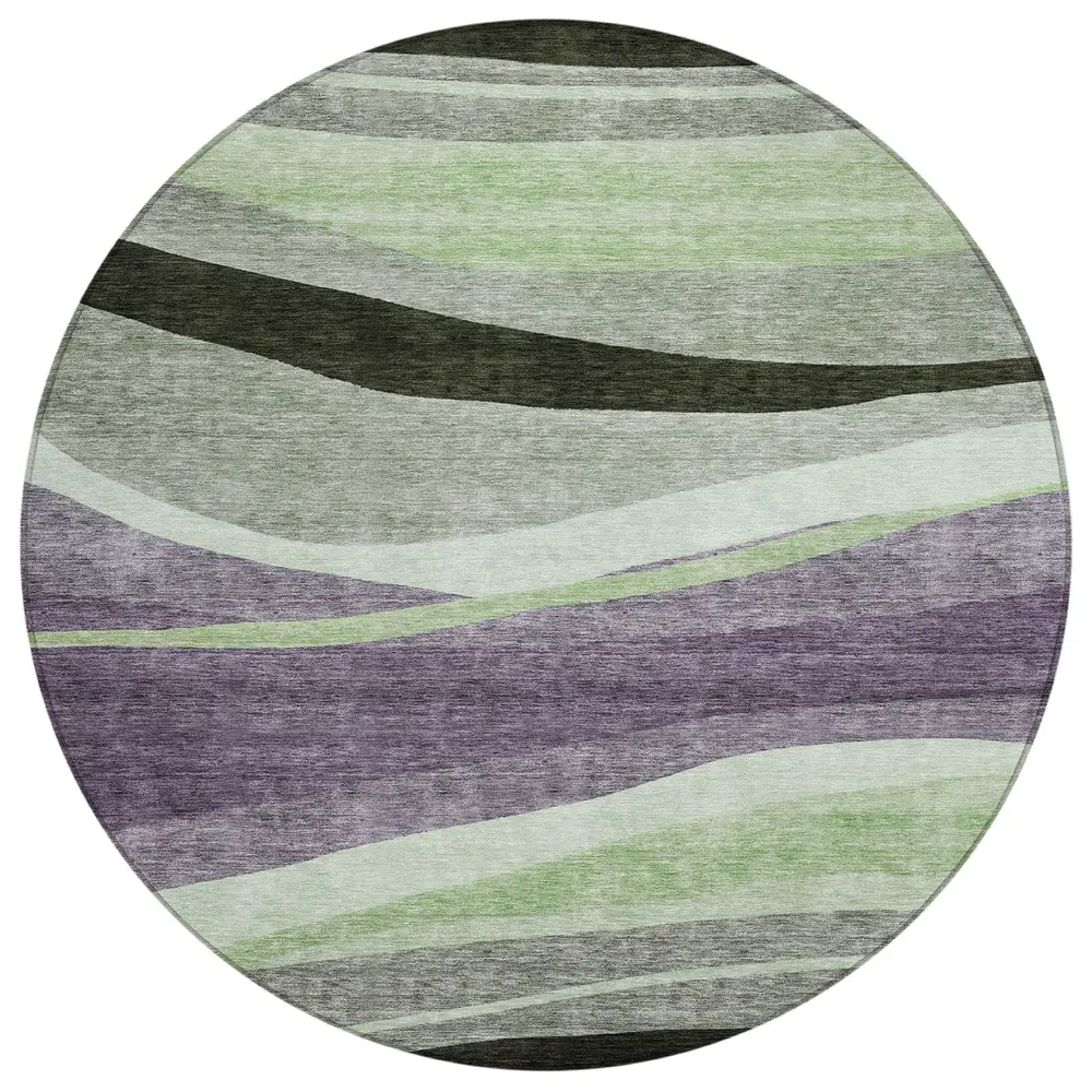 Chantille ACN1098 Purple 8' x 8' Rug