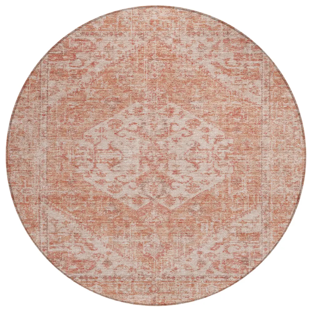 Chantille ACN1104 Coral 8' x 8' Rug