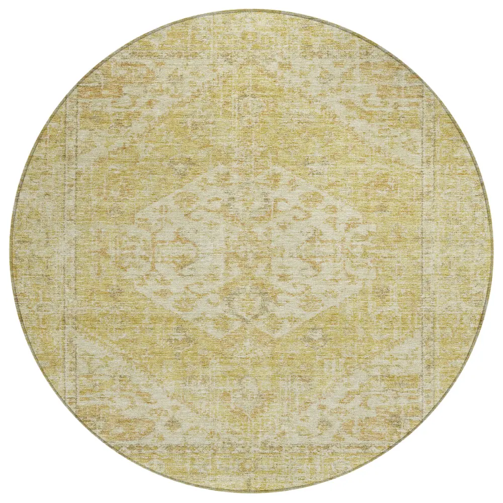 Chantille ACN1104 Gold 8' x 8' Rug
