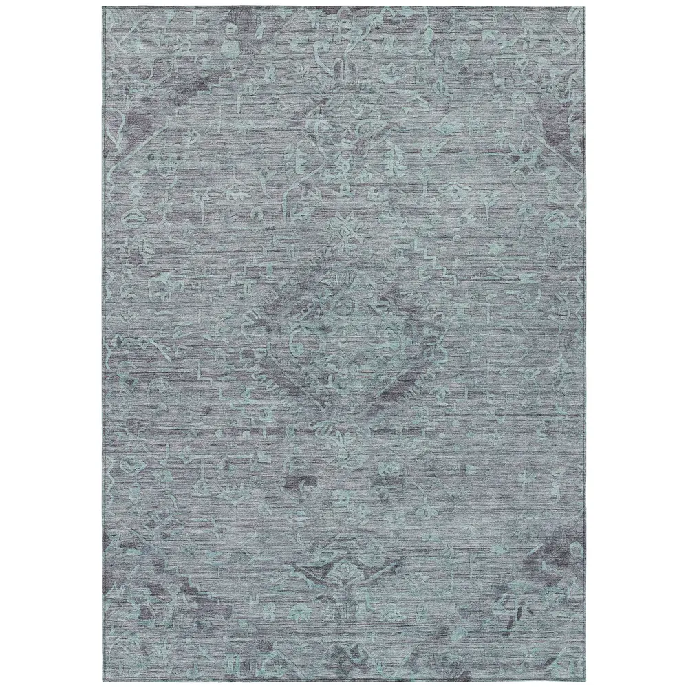 Chantille ACN1111 Teal 5' x 7'6