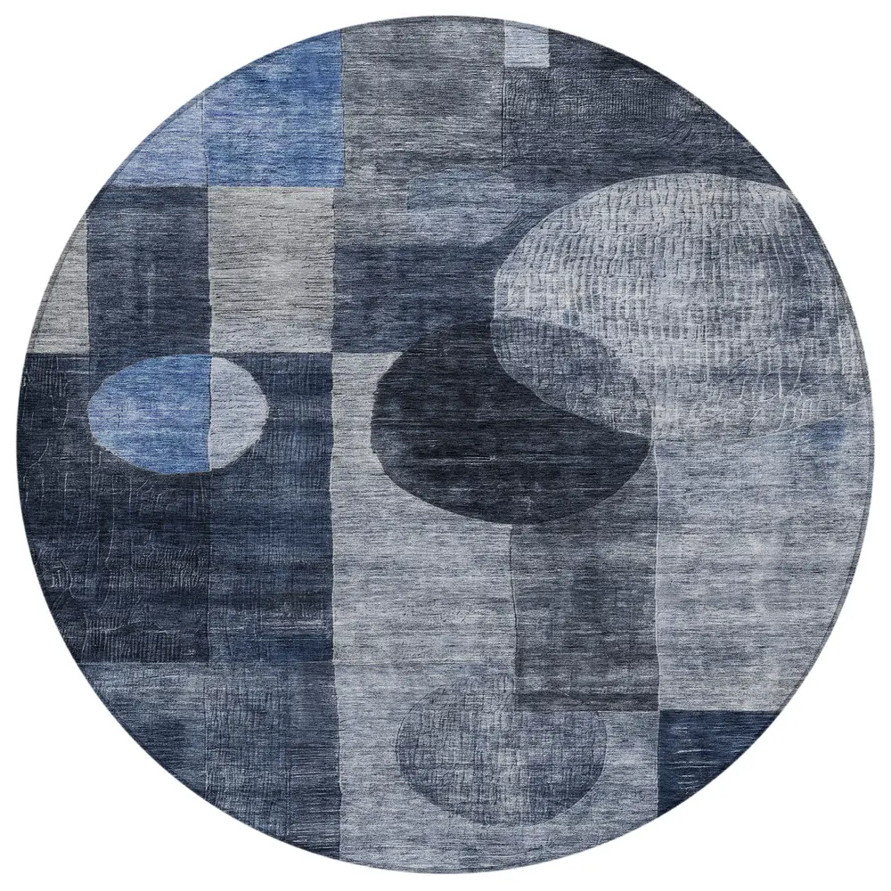 Chantille ACN1114 Navy 8' x 8' Rug