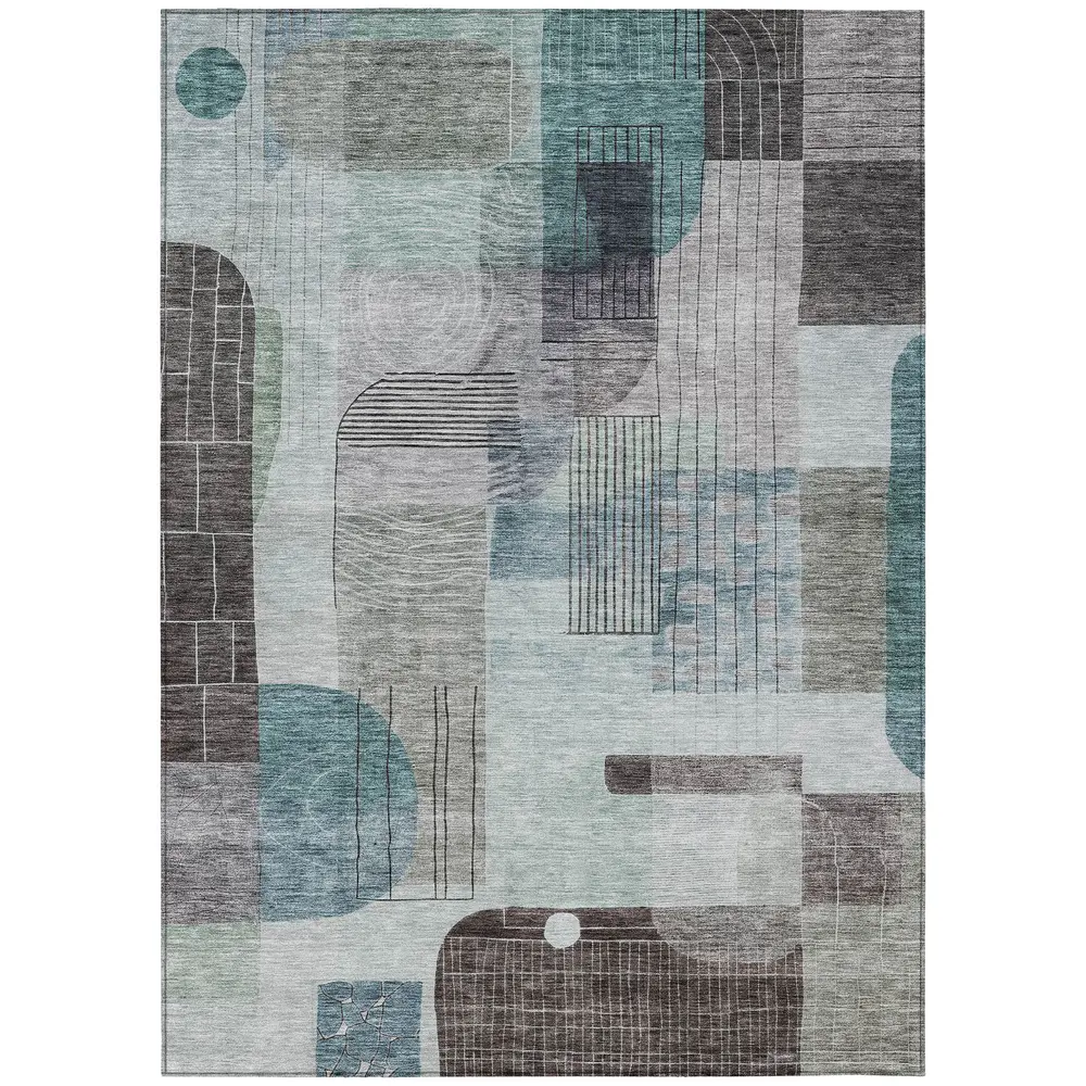Chantille ACN1116 Teal 10' x 14' Rug