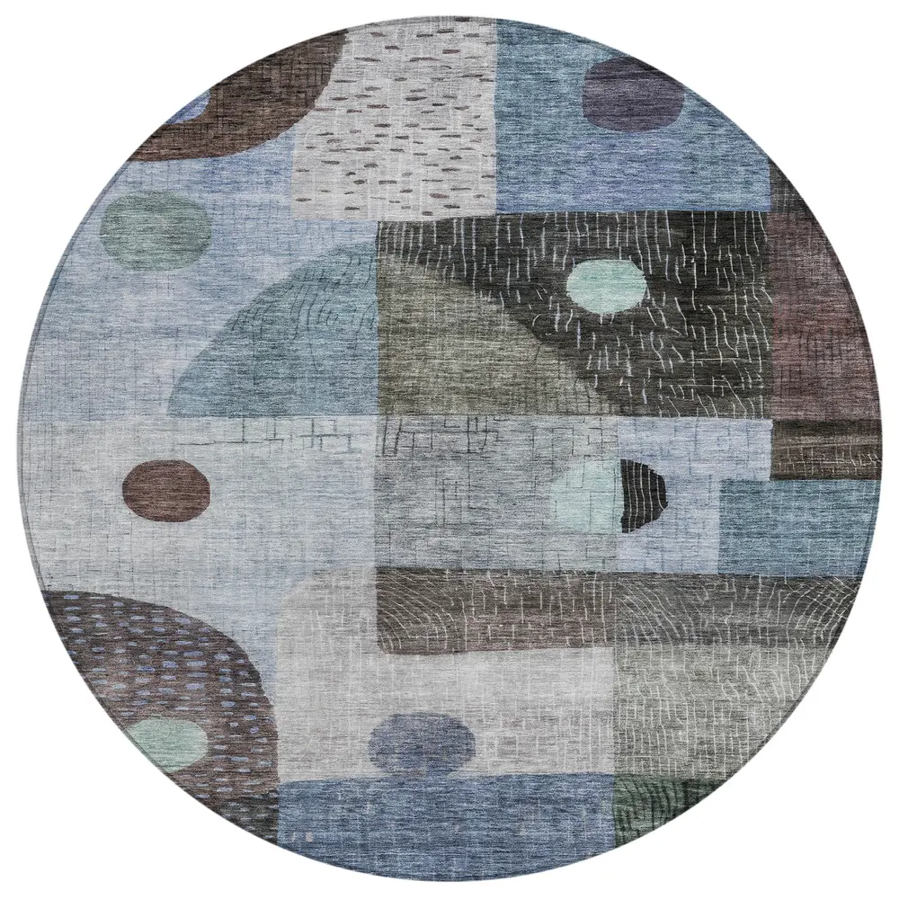 Chantille ACN1117 Blue 8' x 8' Rug