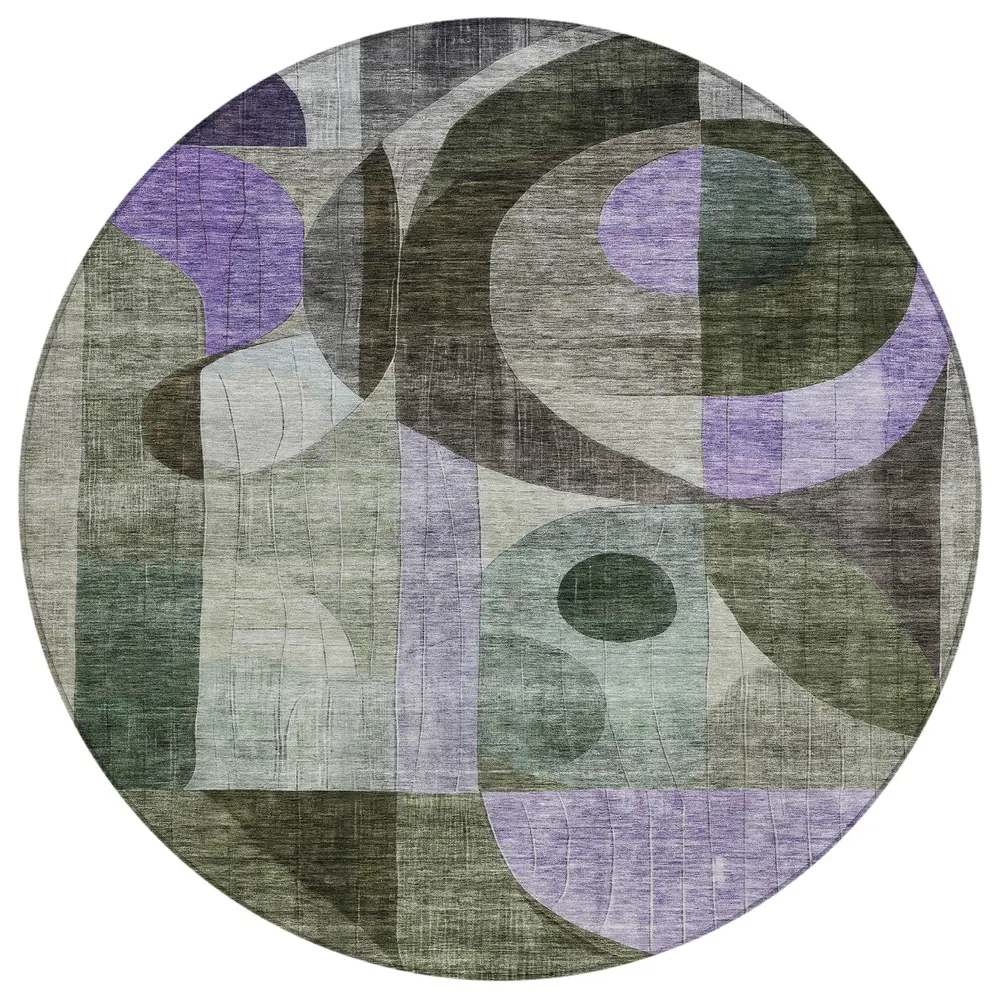 Chantille ACN1117 Olive 8' x 8' Rug