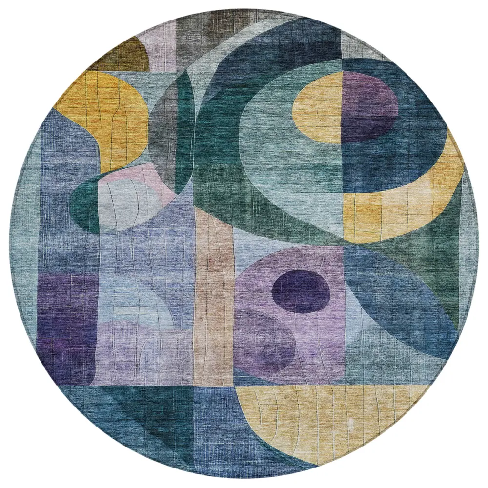 Chantille ACN1118 Blue 8' x 8' Rug