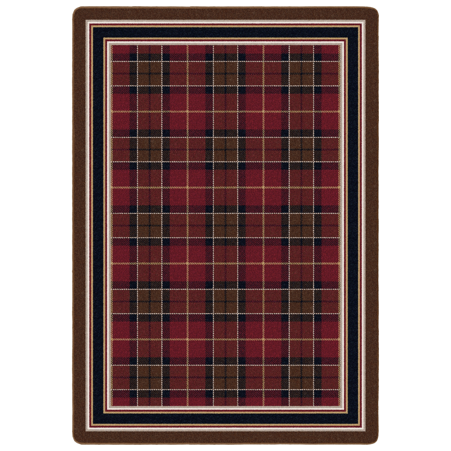 Magee Plaid Garnet ll 10'9