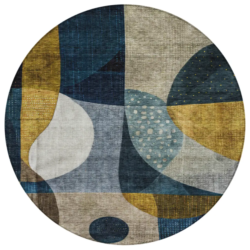 Chantille ACN1124 Blue 8' x 8' Rug