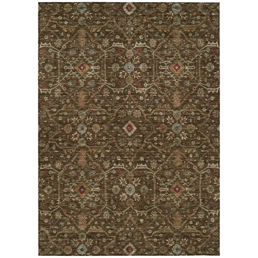 Chantille ACN1130 Chocolate 9' x 12' Rug