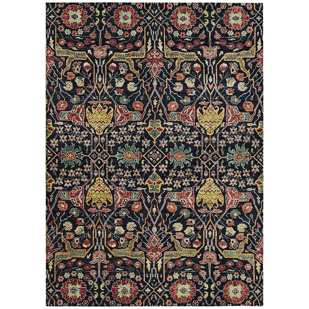Chantille ACN1132 Black 3' x 5' Rug