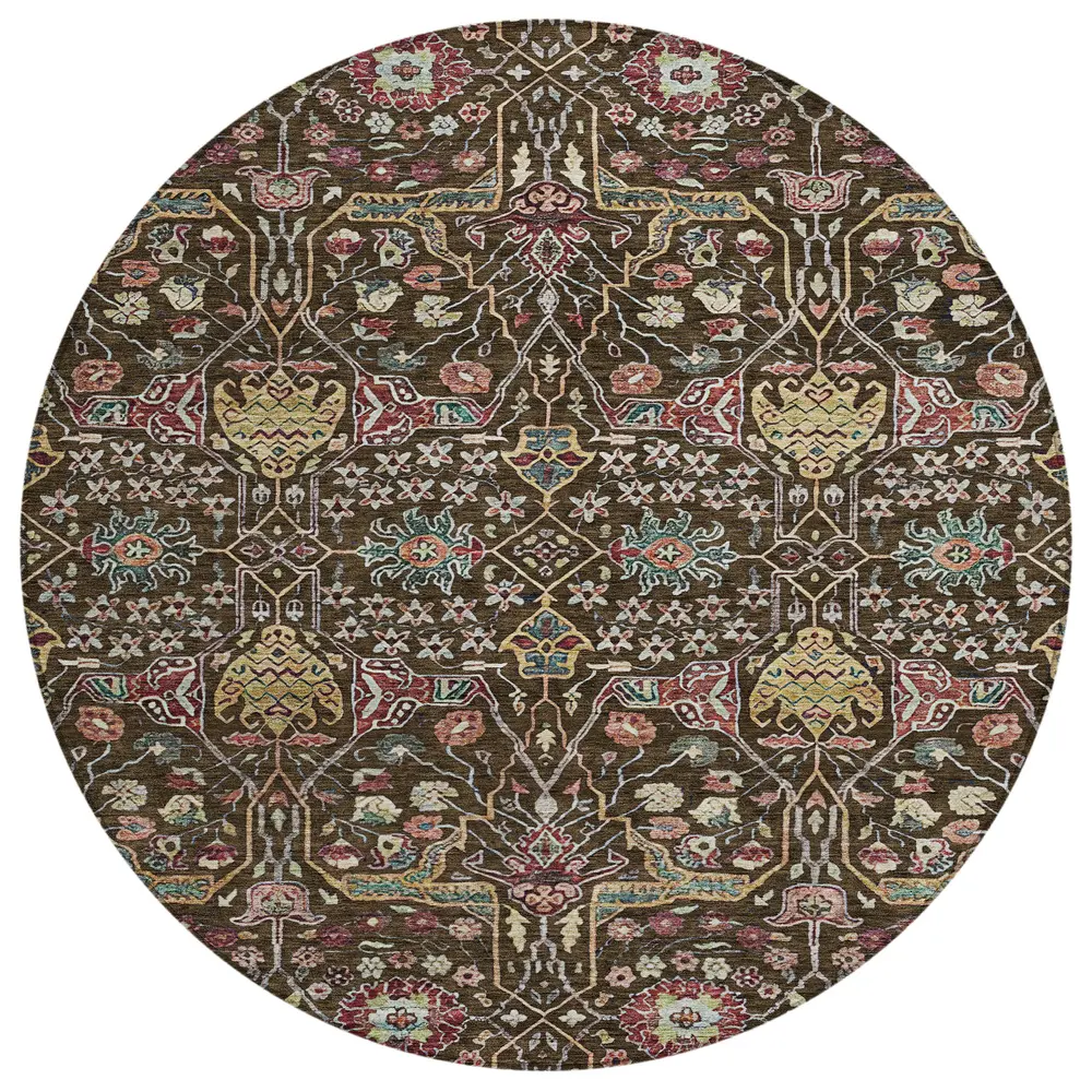 Chantille ACN1132 Chocolate 8' x 8' Rug
