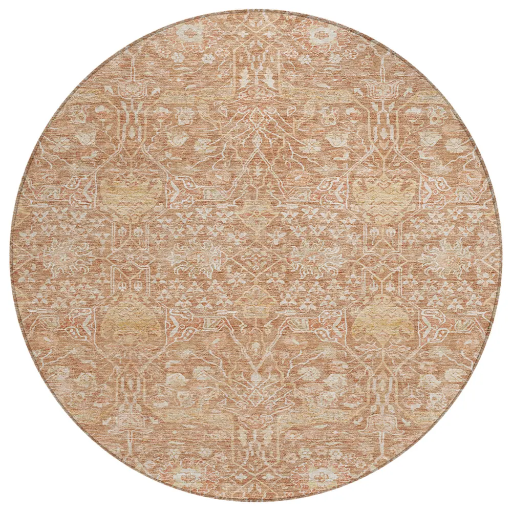 Chantille ACN1133 Coral 8' x 8' Rug
