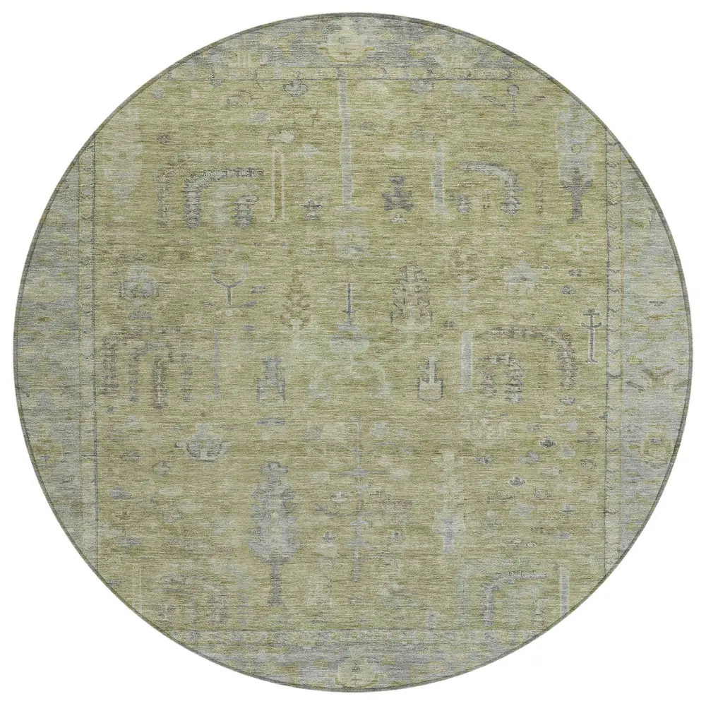 Chantille ACN1135 Aloe 8' x 8' Rug