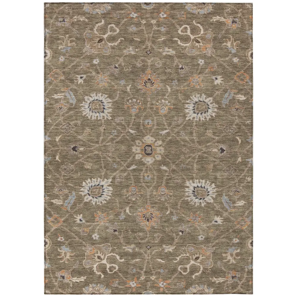 Chantille ACN1137 Brown 5' x 7'6