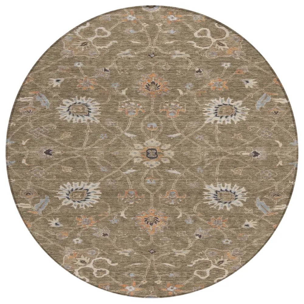 Chantille ACN1137 Brown 8' x 8' Rug