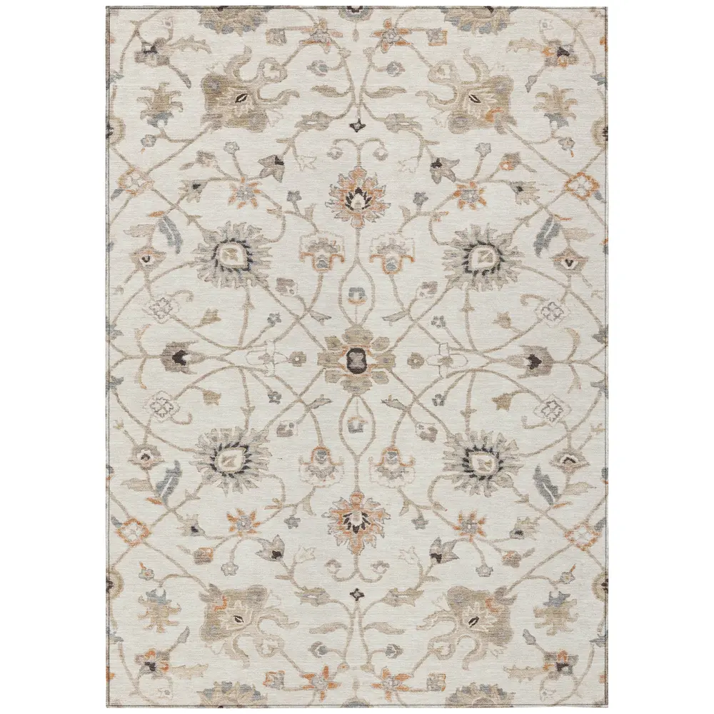 Chantille ACN1137 Ivory 5' x 7'6