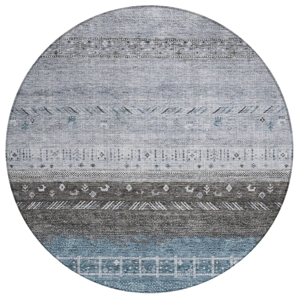 Chantille ACN1147 Blue 8' x 8' Rug
