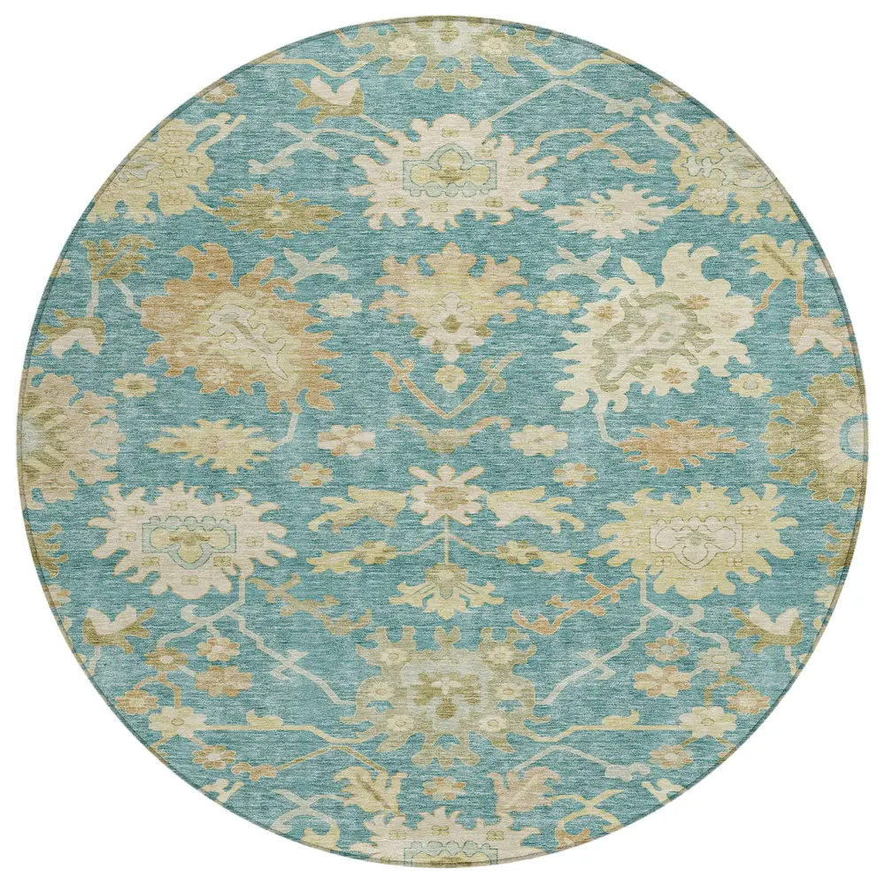 Chantille ACN1150 Teal 8' x 8' Rug