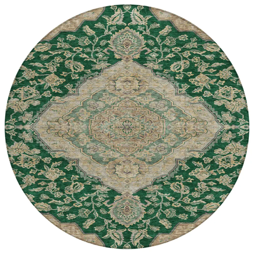 Chantille ACN1151 Emerald 8' x 8' Rug
