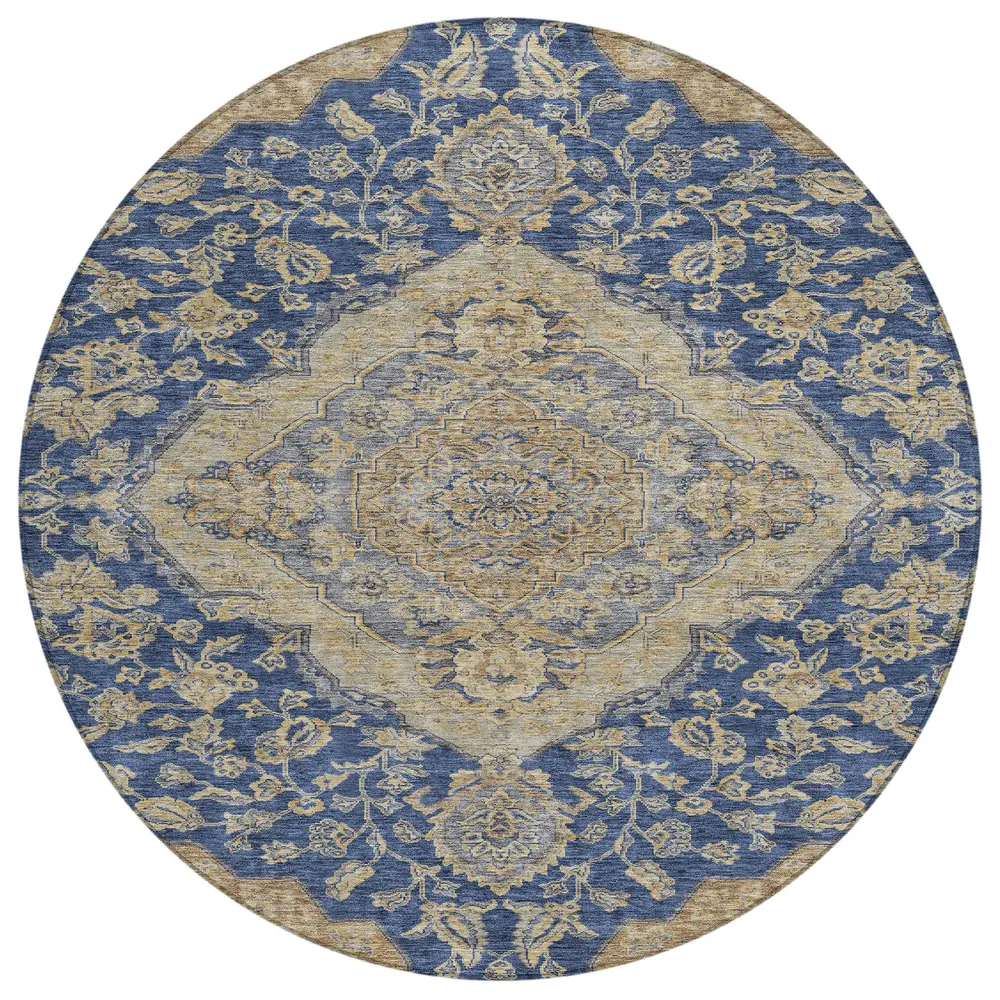 Chantille ACN1151 Navy 8' x 8' Rug