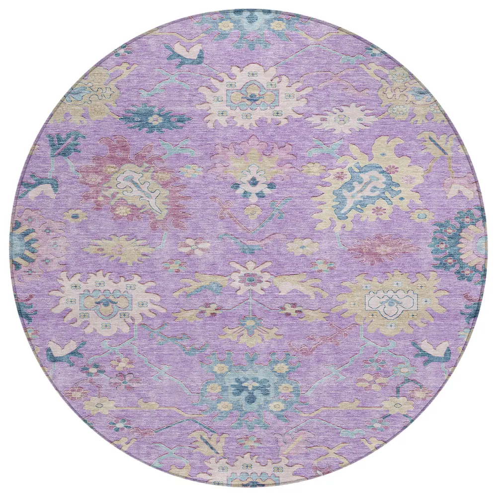 Chantille ACN1154 Purple 8' x 8' Rug