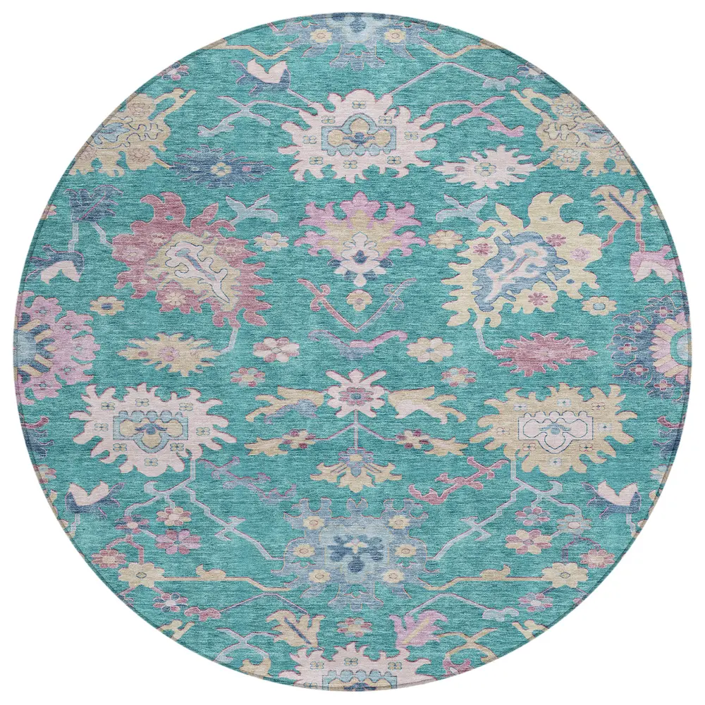 Chantille ACN1154 Teal 8' x 8' Rug